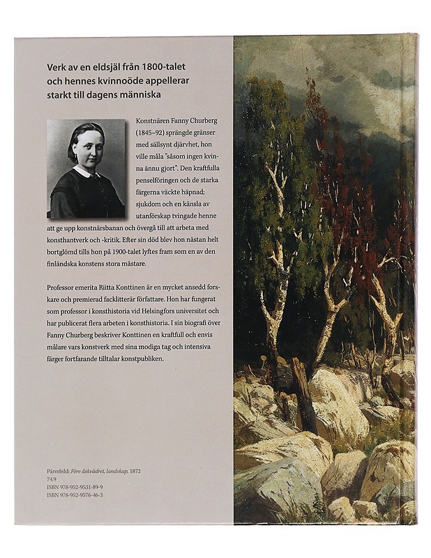 Fanny Churberg - Konttinen, Riitta - Historiakirjat - 10105462175 - 1