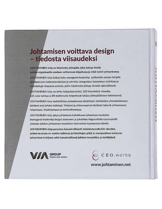 Johtaminen : voittavan johtamisen muotoilu - Tero J. Kauppinen - Tietokirjat ja oppaat - 10105462214 - 1