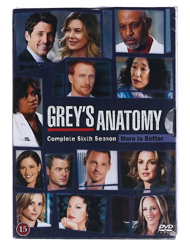 Grey's Anatomy: Kuudes tuotantokausi - DVD - DVD-elokuvat - 10105462229 - 0