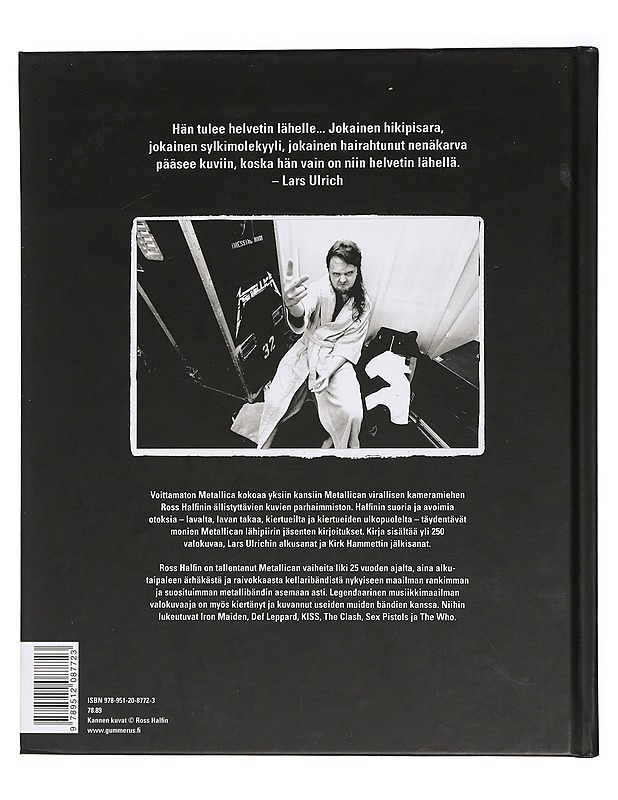 Voittamaton Metallica - Halfin, Ross - Elämäkerrat ja muistelmat - 10105462314 - 1