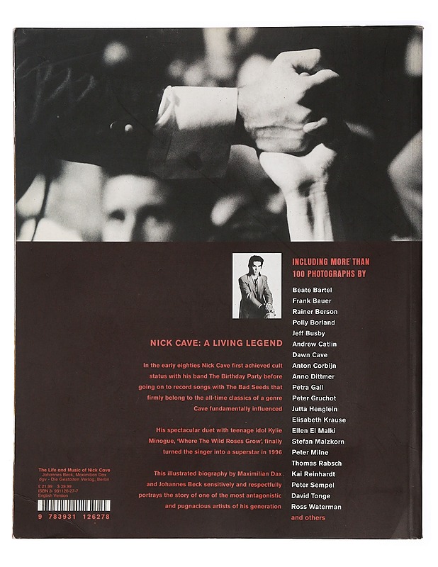 The life and music of Nick Cave : an illustrated biography - Dax, Maximilian - Elämäkerrat ja muistelmat - 10105462324 - 1
