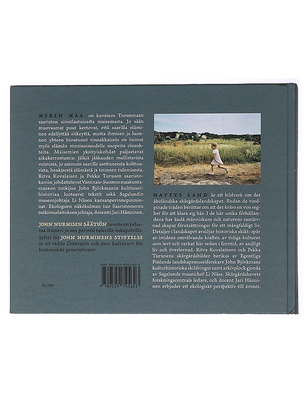 Meren maa : kuvia Turunmaan saaristosta - Björkman, John - Historiakirjat - 10105462328 - 1