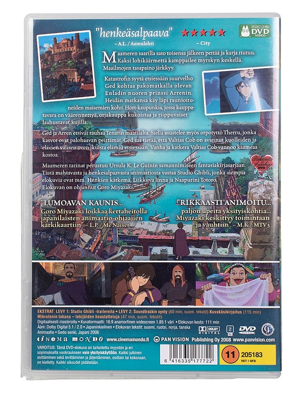 Maameren Tarinat - DVD - DVD-elokuvat - 10105462344 - 1