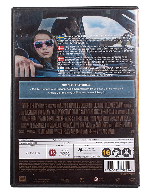 Logan -DVD - DVD-elokuvat - 10105462385 - 1
