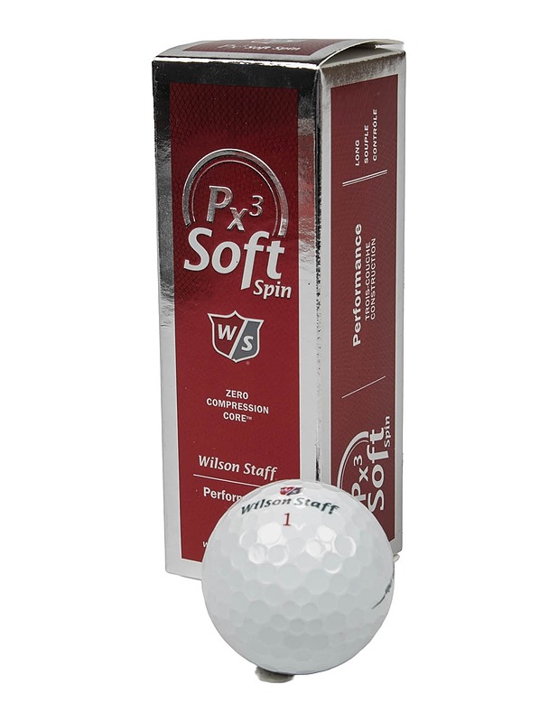 Wilson Staff Performance Soft Spin Px3 golfpallo, 3 kpl - Golf - 10105462391 - 0