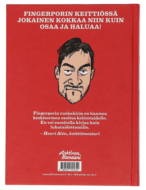 Fingerporin ruokakirja - Jarla, Pertti - Kirja lahjaksi - 10105462392 - 1