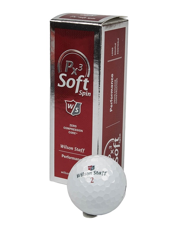 Wilson Staff Performance Soft Spin Px3 golfpallo, 3 kpl - Golf - 10105462394 - 0