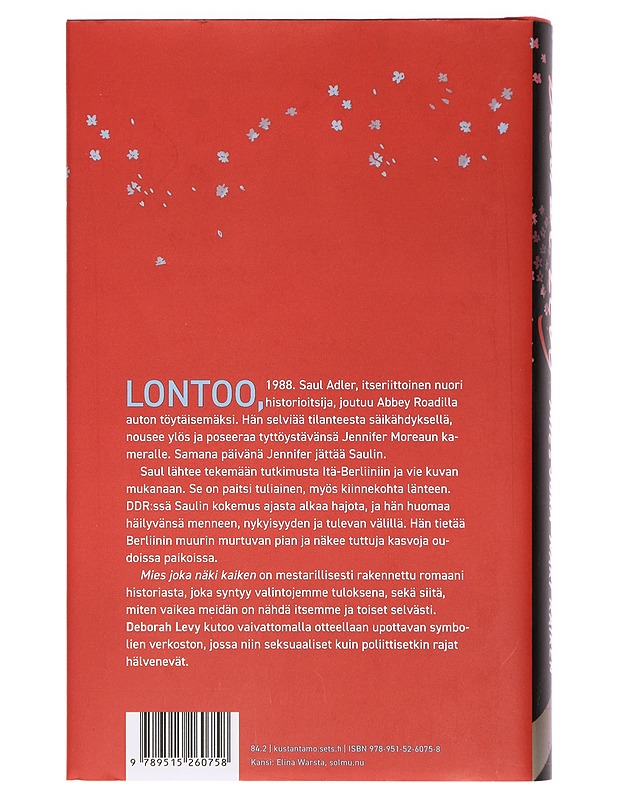 Mies joka näki kaiken - Levy, Deborah - Romaanit ja novellit - 10105462406 - 1