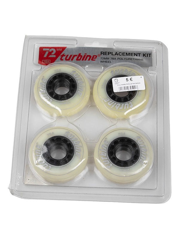 TURBINE rullaluistimien pyörä, 4 kpl - Muut urheiluvälineet ja vapaa-aika - 10105462411 - 0