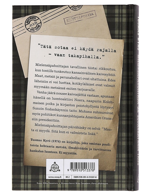 Mielensäpahoittaja ja sodankäynnin taito - Tuomas Kyrö - Romaanit ja novellit - 10105462415 - 1