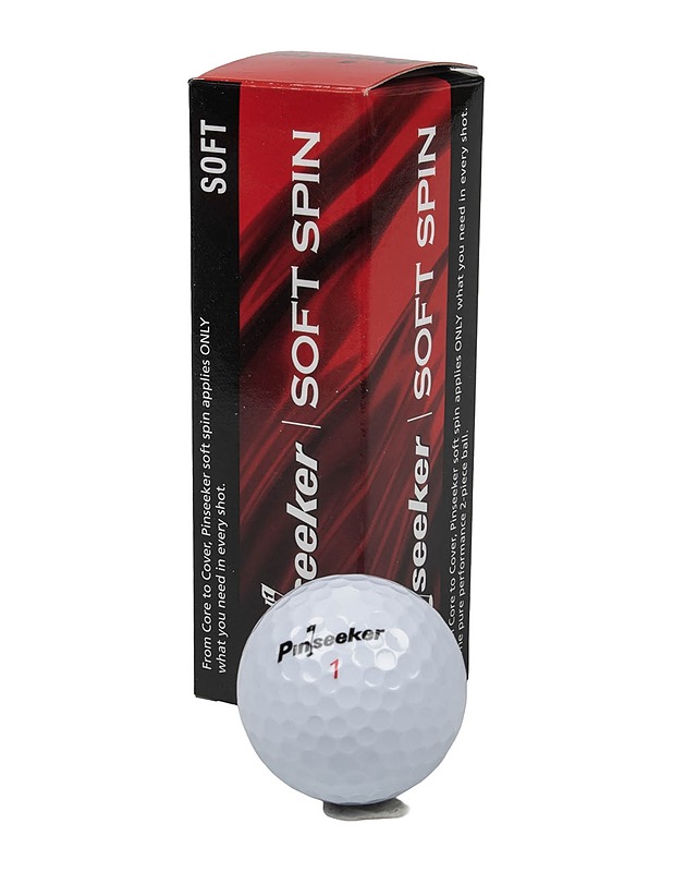 Pinseeker Soft Spin golfpallo, 3kpl - Golf - 10105462416 - 0