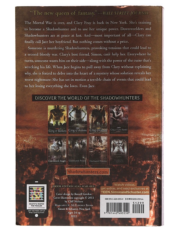 City of Fallen Angels - Cassandra Clara - Fantasia- ja scifi - 10105462422 - 1