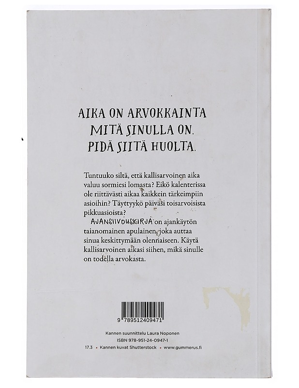 Ajansiivouskirja : ajankäytön taianomainen apulainen - Tietokirjat ja oppaat - 10105462420 - 1