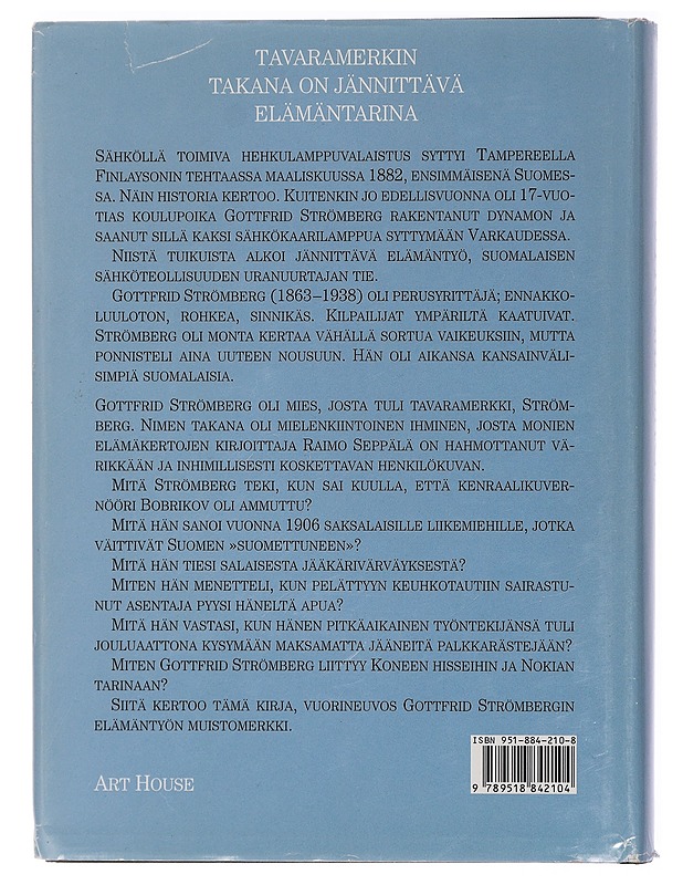 Strömberg / mies, josta tuli tavaramerkki - Raimo Seppälä - Elämäkerrat ja muistelmat - 10105462464 - 1