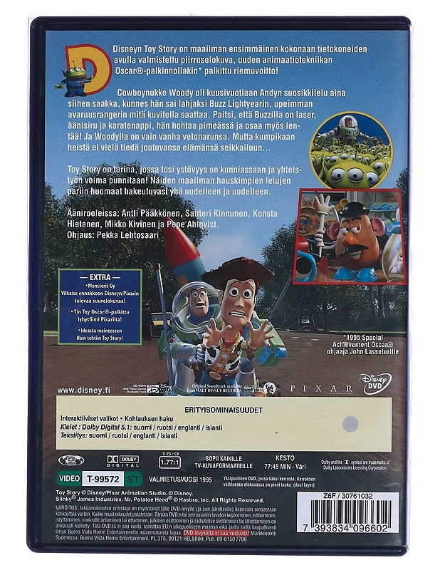Disney Pixar Toy Story - DVD - DVD-elokuvat - 10105462489 - 1