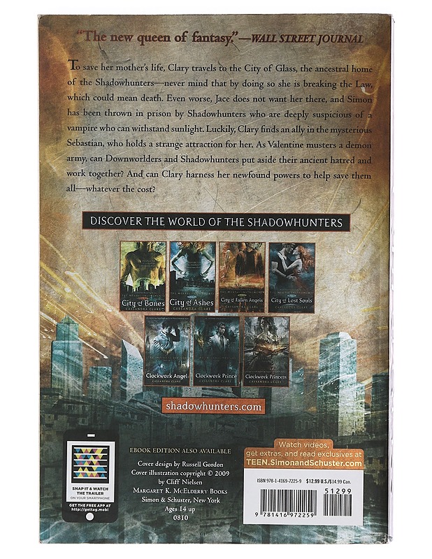 City of Glass - Cassandra Clare - Fantasia- ja scifi - 10105462485 - 1