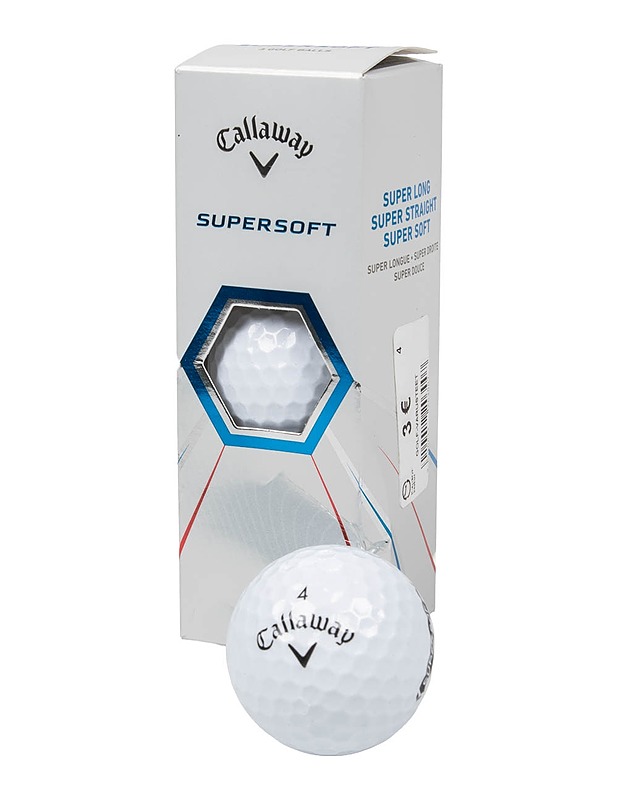 Callaway Super Soft golfpallo, 3 kpl - Golf - 10105462500 - 0