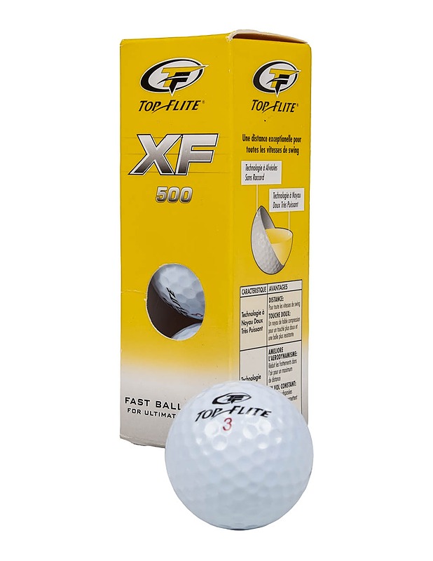 Top Flite XF 500 golfpallo, 3 kpl - Golf - 10105462512 - 0