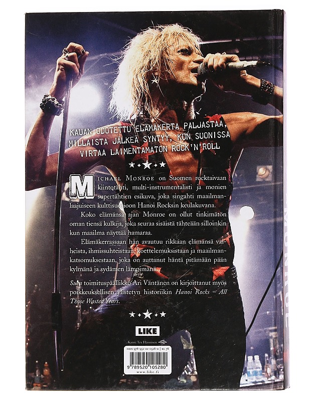Michael Monroe - Ari Väntänen - Elämäkerrat ja muistelmat - 10105462544 - 1