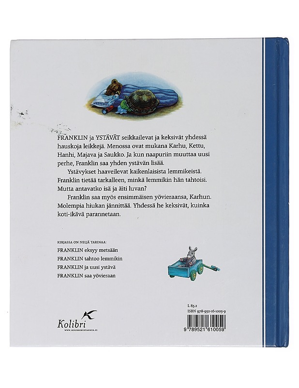 Franklin ja ystävät : suuri lastenlukemisto - Bourgeois, Paulette - Lastenkirjat - 10105462551 - 1