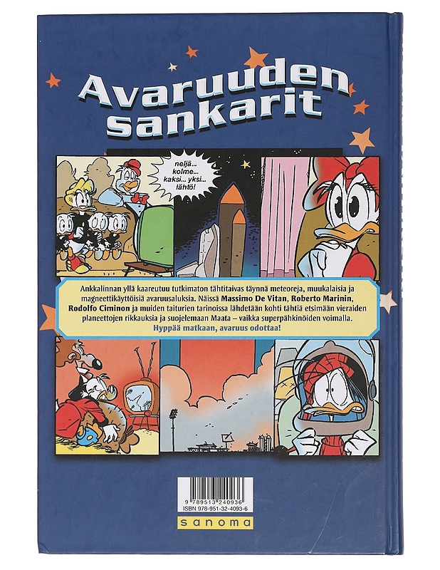 Aku Ankka : Tähtiretki - Hyyppä, Aki - Sarjakuvat - 10105462550 - 1