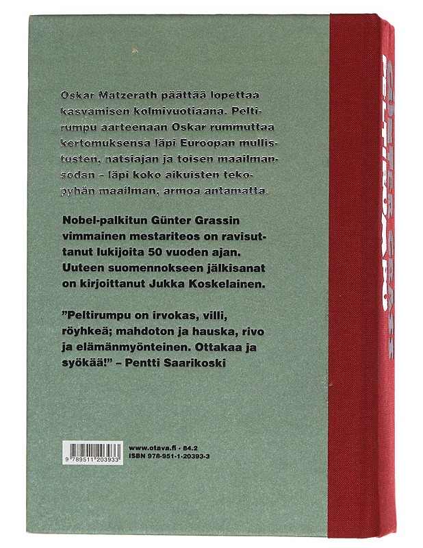 Peltirumpu - Grass, Günter - Romaanit ja novellit - 10105462561 - 1