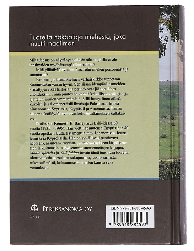 Jeesus Lähi-idän asukkaan silmin - Bailey, Kenneth E. - Historiakirjat - 10105462587 - 1