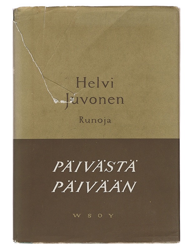 Päivästä päivään - Helvi Juvonen - Runot ja näytelmät - 10105462600 - 0