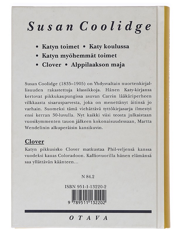 Clover - Coolidge, Susan - Nuorten kirjat - 10105462603 - 1