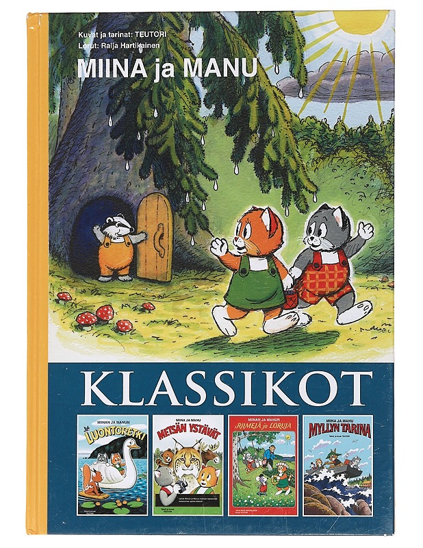 Miina ja Manu / klassikot - Teutori - Lastenkirjat - 10105462609 - 0