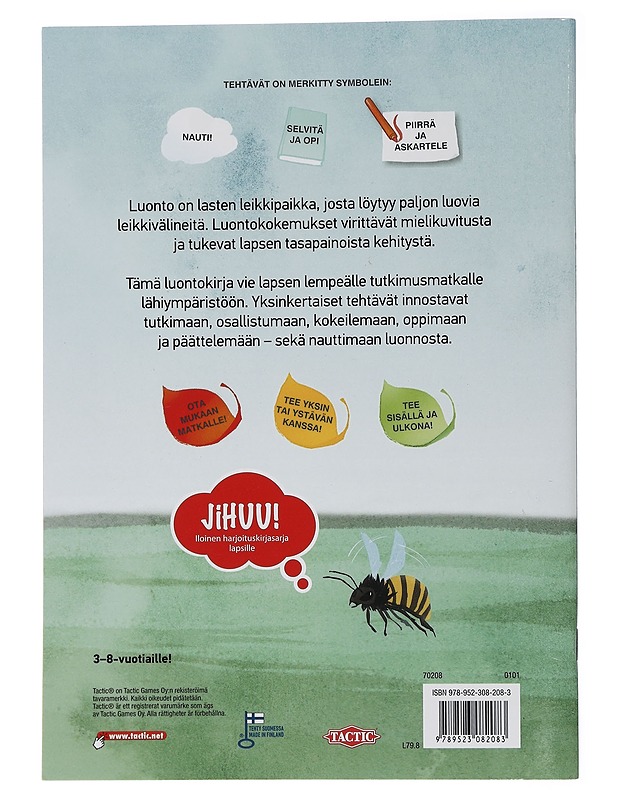 Luontoa tutkimassa : tehtäväkirja - Spitz, Kadre - Lastenkirjat - 10105462612 - 1