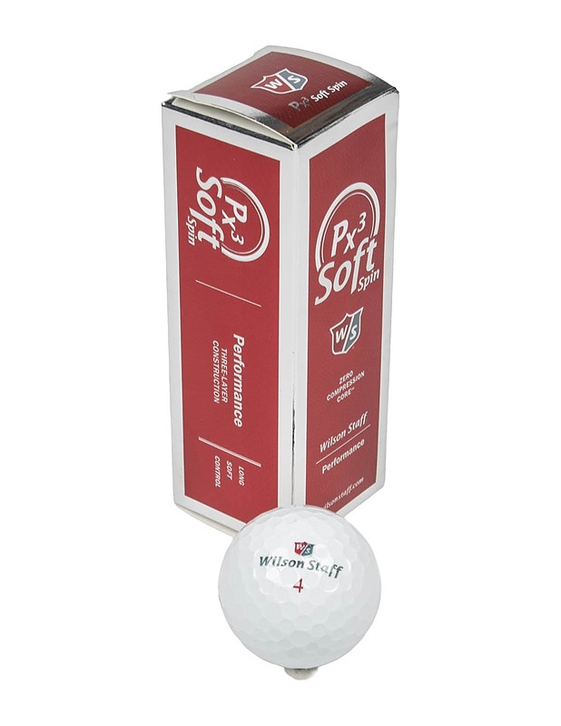 Wilson Staff Performance Soft Spin Px3 golfpallo, 3 kpl - Golf - 10105462615 - 0