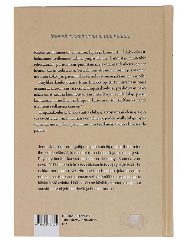 Empatiakoulu : välineitä työelämässä jaksamiseen - Jenni Janakka - Hyvinvointikirjat - 10105462624 - 1