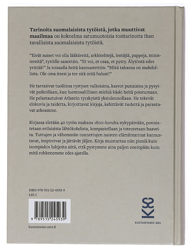Tarinoita suomalaisista tytöistä, jotka muuttivat maailmaa - Salminen, Ida - Lastenkirjat - 10105462623 - 1