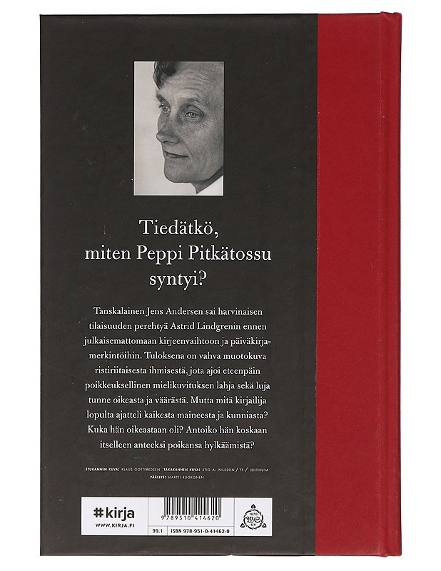 Astrid Lindgren : tämä päivä, yksi elämä - Andersen, Jens - Elämäkerrat ja muistelmat - 10105462633 - 1