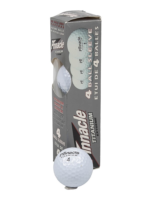 Pinnacle Titanium Extreme golfpallo, 4 kpl - Golf - 10105462641 - 0