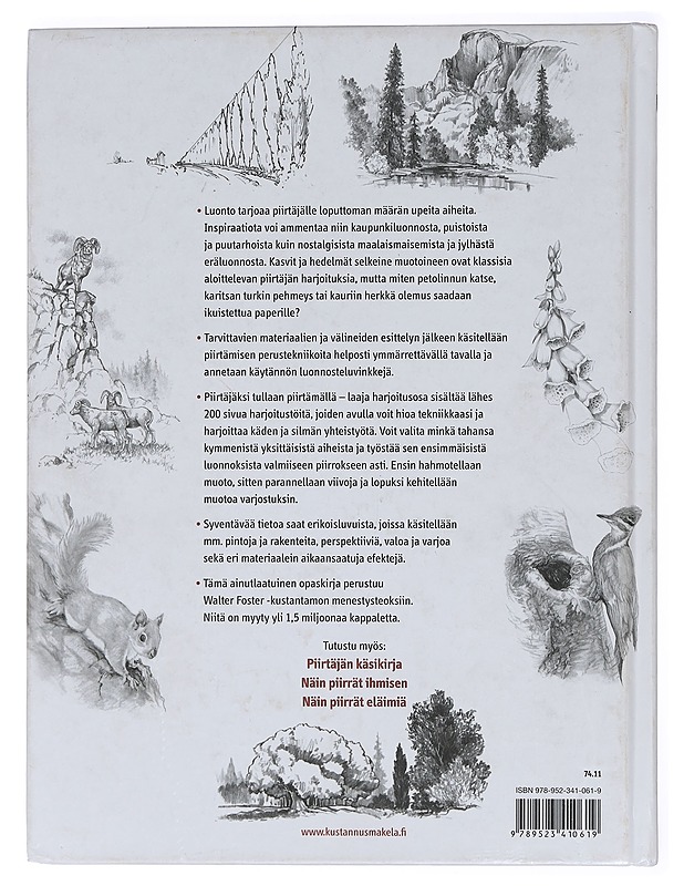 Näin piirrät maisemia ja muita luontoaiheita - Hurme-Keränen, Auli - Tietokirjat ja oppaat - 10105462650 - 1