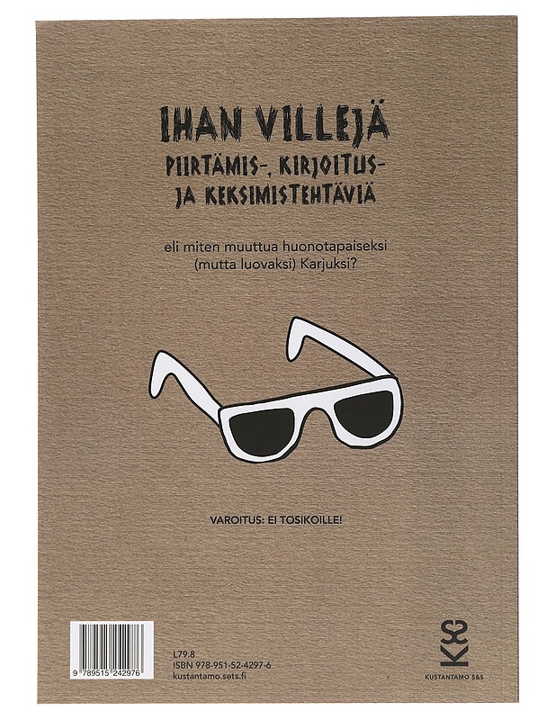 Karjukirja : Hauskaa puuhaa pahiksille - Hurme, Vuokko - Lastenkirjat - 10105462658 - 1