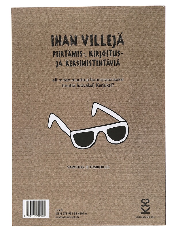 Karjukirja : Hauskaa puuhaa pahiksille - Hurme, Vuokko - Lastenkirjat - 10105462662 - 1