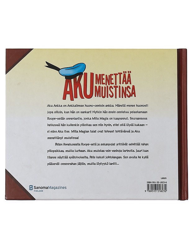 Aku menettää muistinsa - Toppari, Kirsti - Lastenkirjat - 10105462666 - 1