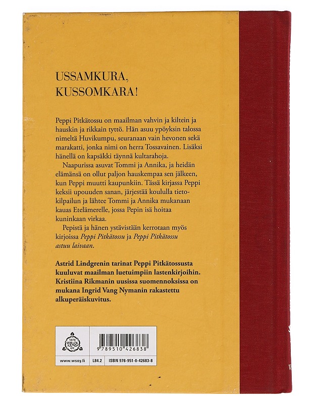 Peppi Pitkätossu Etelämerellä - Lindgren, Astrid - Lastenkirjat - 10105462780 - 1