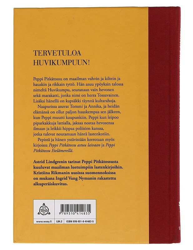 Peppi Pitkätossu - Lindgren, Astrid - Lastenkirjat - 10105462782 - 1