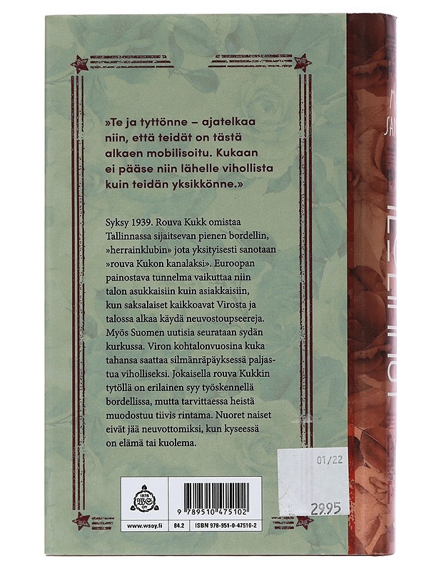 Rouva Kukkin tytöt : 1 Ilolinnut - Sander, Mart K18 - Romaanit ja novellit - 10105462807 - 1