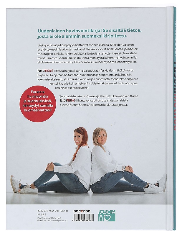 FasciaMethod : terve ja kiinteä keho - Puranen, Anne - Tietokirjat ja oppaat - 10105462829 - 1