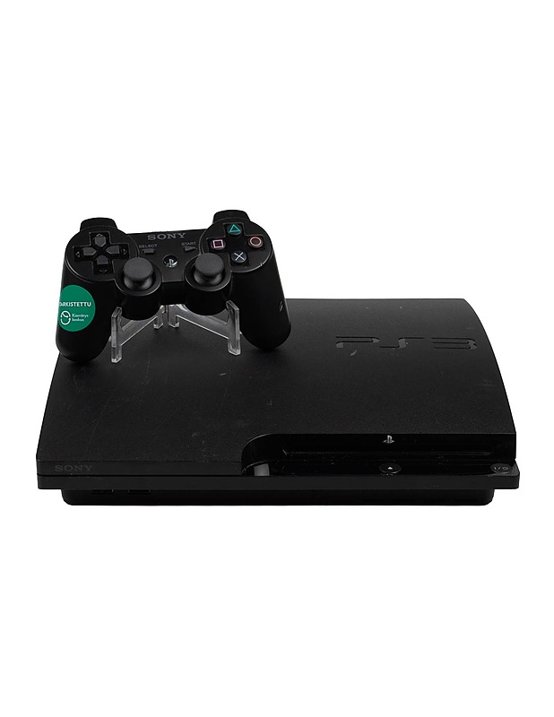 SONY Playstation 3 Slim pelikonsoli - Konsolit ja konsolipelit - 10105462831 - 0