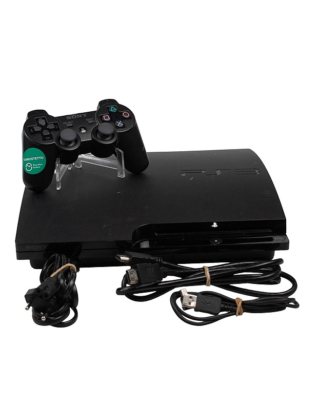 SONY Playstation 3 Slim pelikonsoli - Konsolit ja konsolipelit - 10105462831 - 1