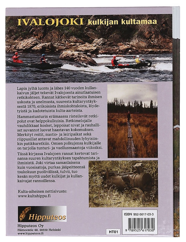 Ivalojoki - kulkijan kultamaa - Partanen, Seppo J. - Tietokirjat ja oppaat - 10105462847 - 1