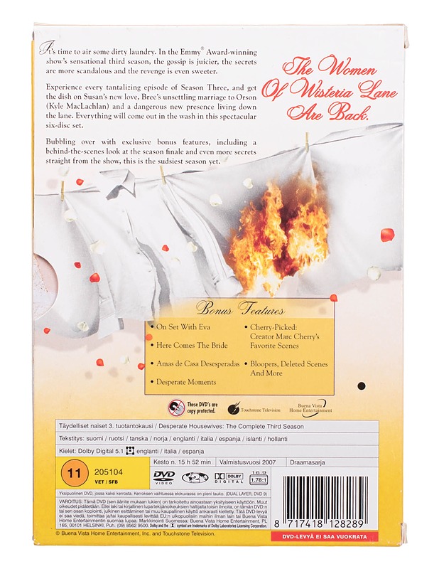 Desperate Housewives 3. kausi - DVD - DVD-elokuvat - 10105462878 - 1