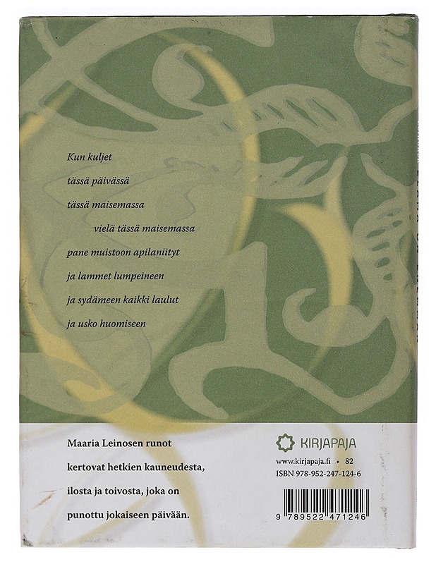 Elämä on enemmän : kauneimpia runoja - Maaria Leinonen - Romaanit ja novellit - 10105462877 - 1