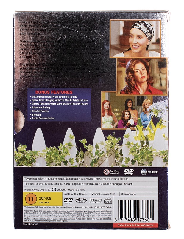 Desperate Housewives 4. kausi - DVD - DVD-elokuvat - 10105462882 - 1